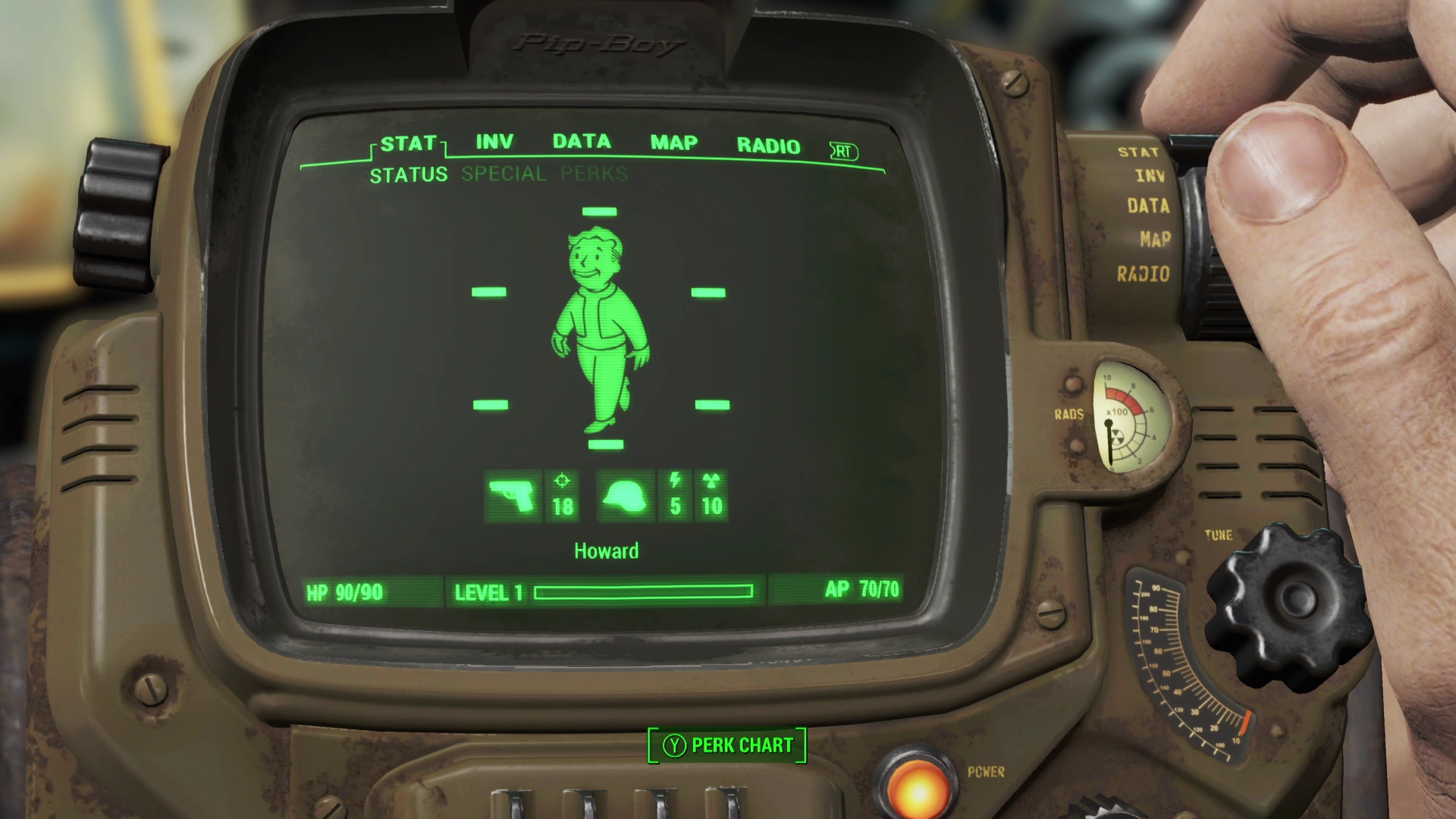 pip boy from fallout